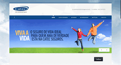 Desktop Screenshot of catecseguros.com.br
